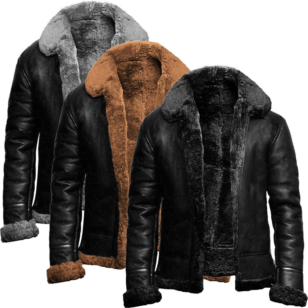 A stylish and contemporary men's winter coat by Dean.