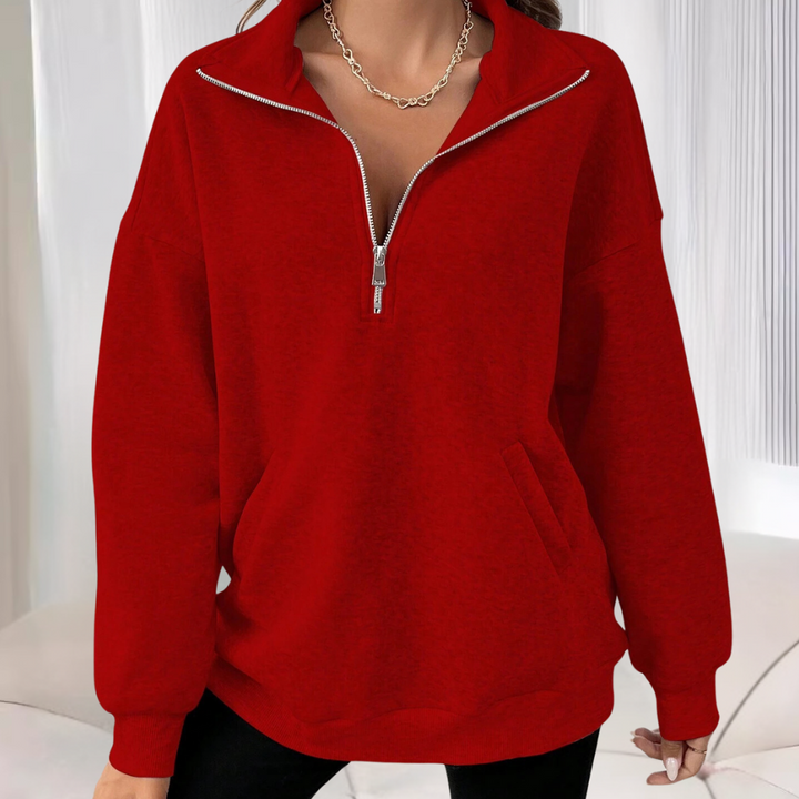 Phenomenal Amanda women's sweatshirt: a must-have of elegance for winter