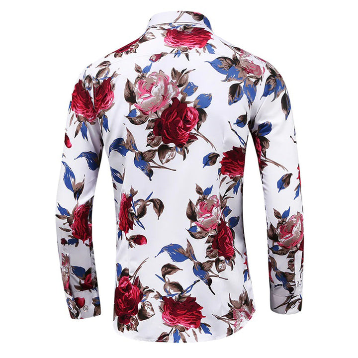Stylish floral pattern shirt for men - Express your personality with Enrique!