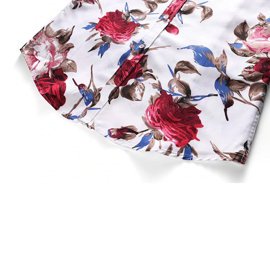 Stylish floral pattern shirt for men - Express your personality with Enrique!