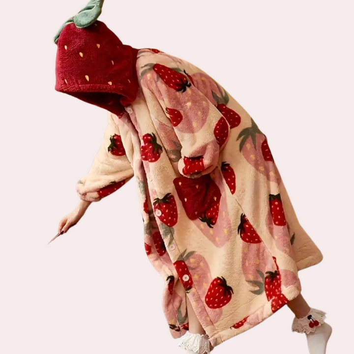 AIZA - Luxury hooded blanket for women, your reliable comfort companion!