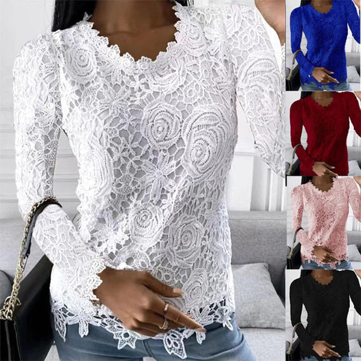 Women's stylish long sleeve blouse - Ellie Collection