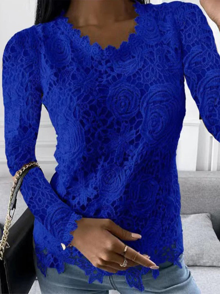 Women's stylish long sleeve blouse - Ellie Collection