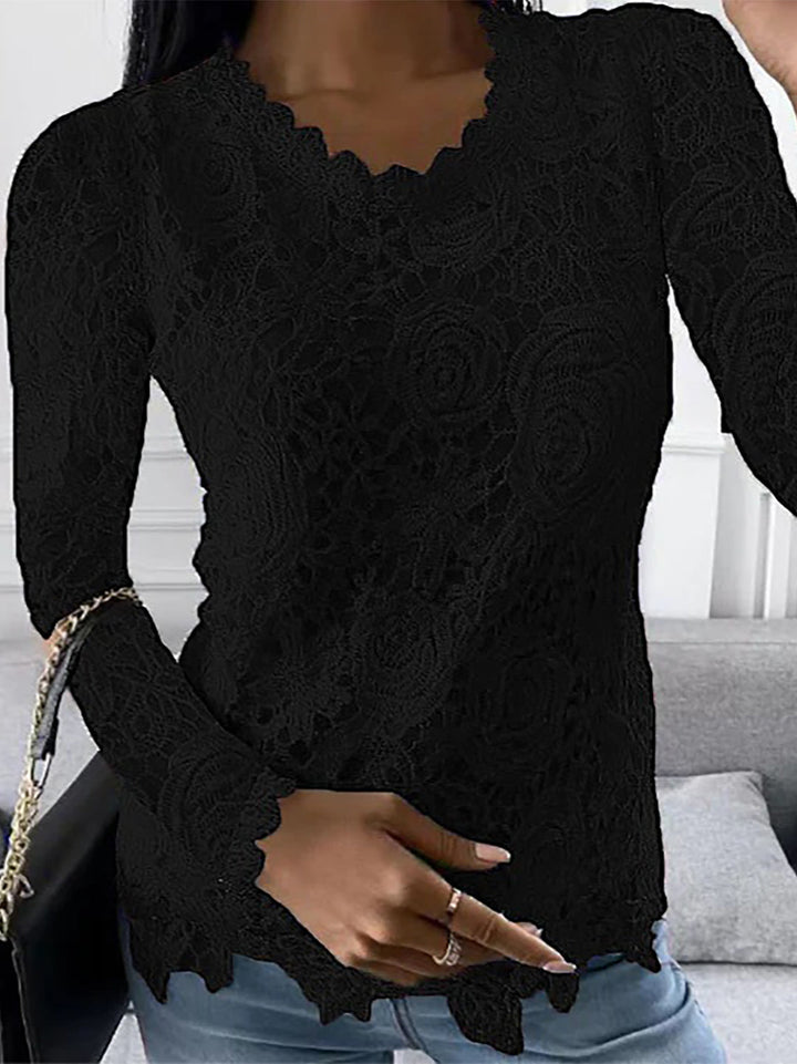 Women's stylish long sleeve blouse - Ellie Collection