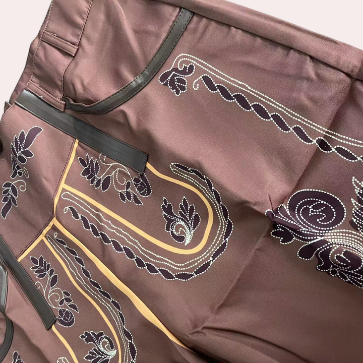 Men's Erik leather trousers - a combination of elegance and everyday style