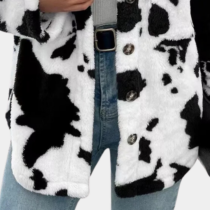 Stylish and comfortable AYLIN winter coat in an elegant feminine design