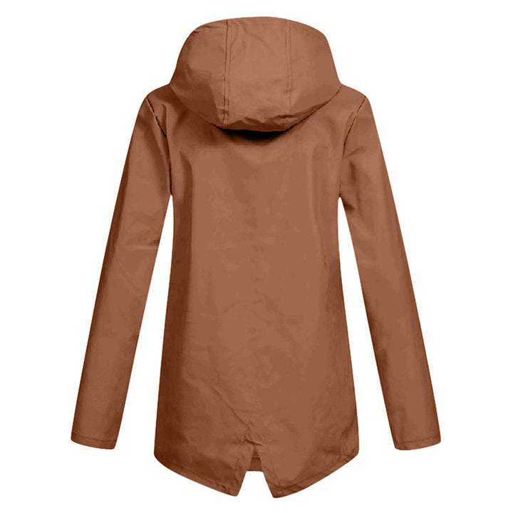 FRANCINE - an elegant hooded jacket for women that combines fashionable design with excellent protection from the rain