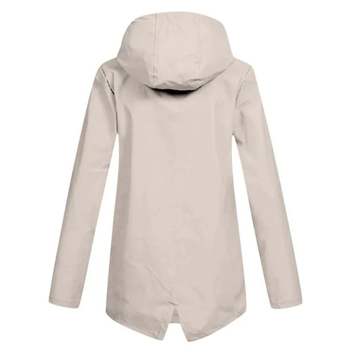 FRANCINE - an elegant hooded jacket for women that combines fashionable design with excellent protection from the rain