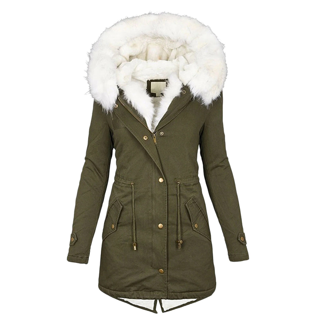 FREYA - Stylish long winter coat for women, perfect for elegantly facing the cold weather