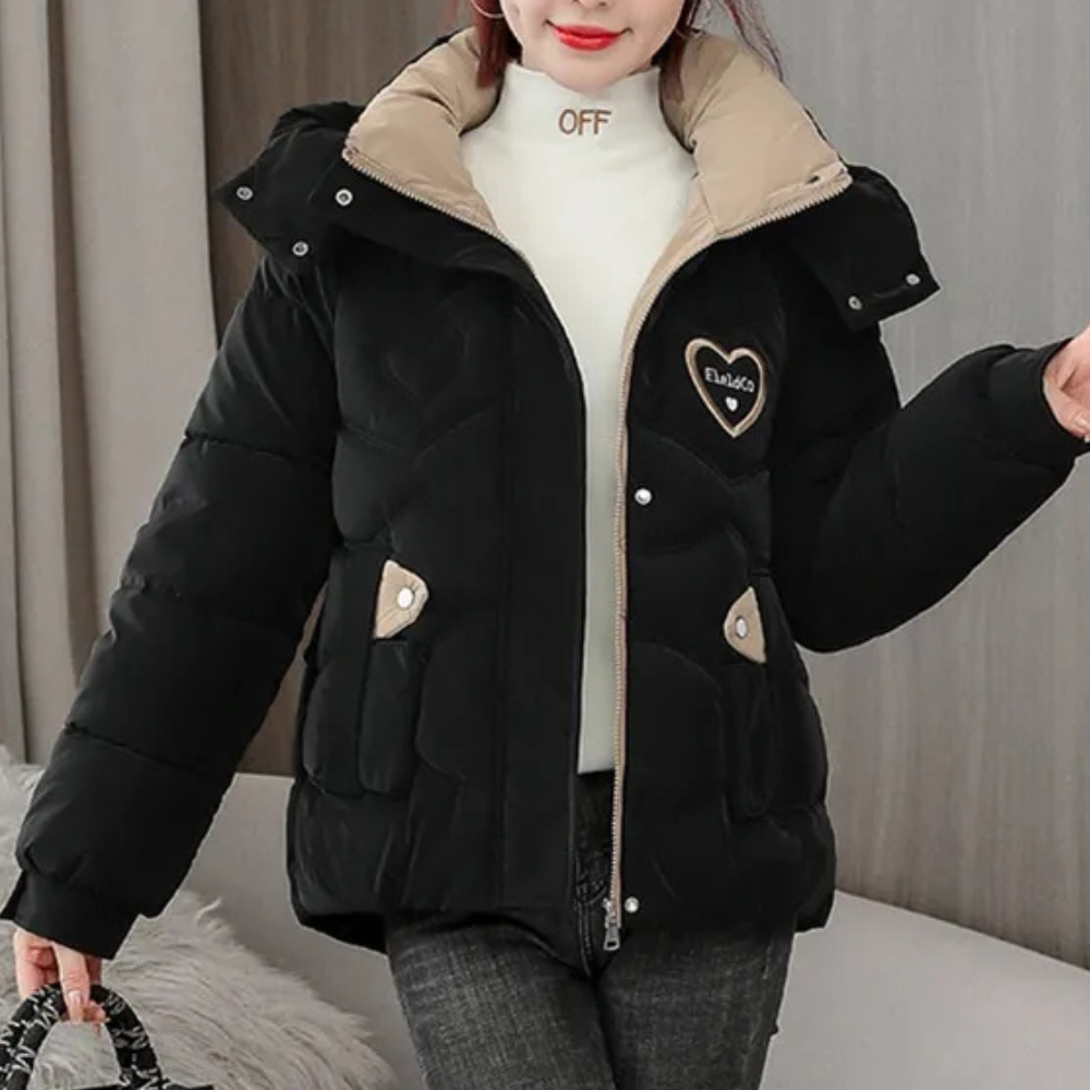 Stylish and elegant winter coat for women - trendy BONNIE model