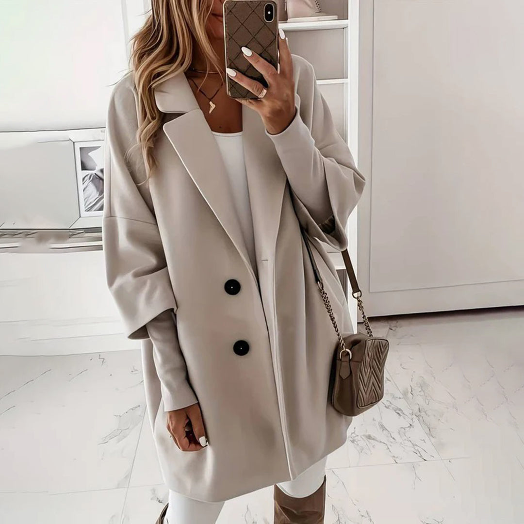 GANI - Elegant women's coat for sophisticated style and classic elegance