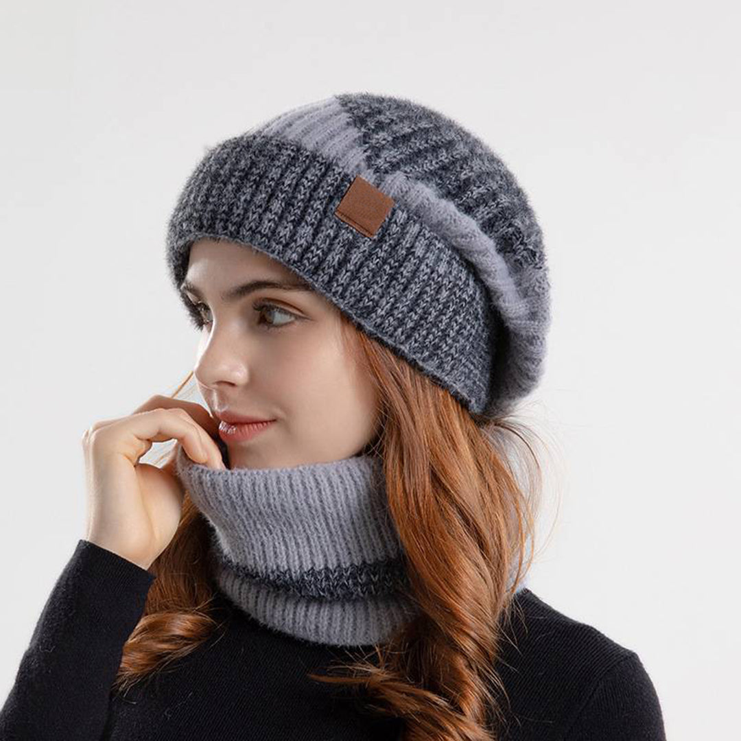 HAYLEIGH - An elegant hat and scarf set to add style to your winter wardrobe