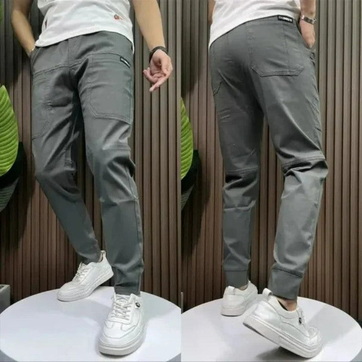 Stylish men's HARRI trousers with multiple pockets that offer the perfect combination of elegance and comfort.