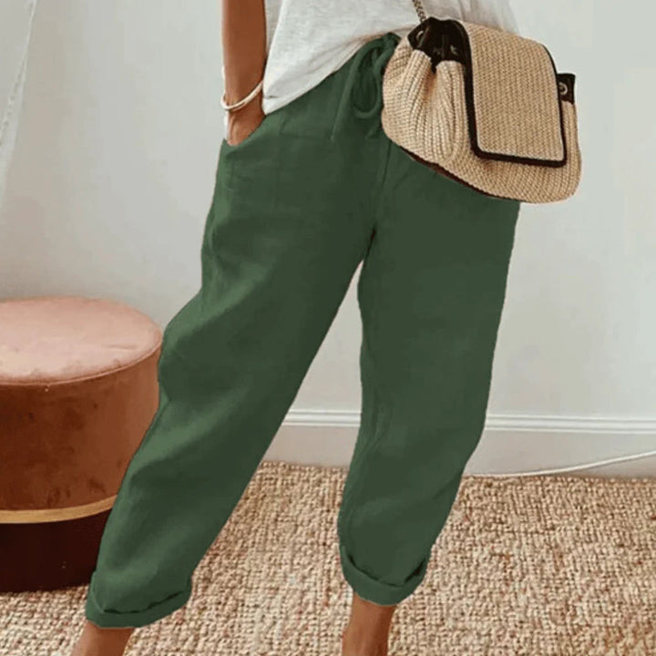 MARTINA - Ultimate Comfort trousers with elasticated hem for maximum comfort
