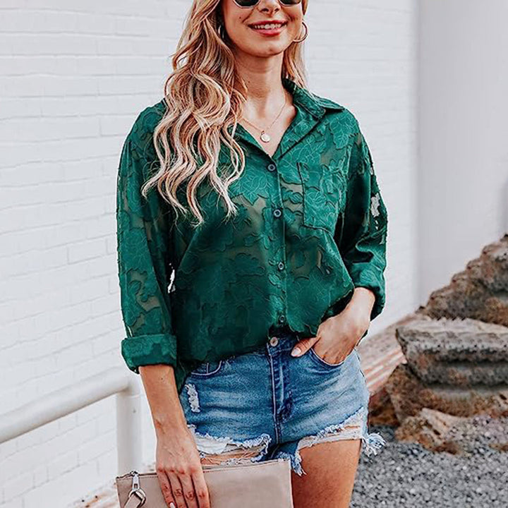Stylish T-shirt for women - DOMINIKA