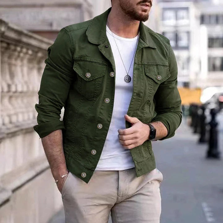 Stylish and elegant spring jacket for men - BAPTISTE