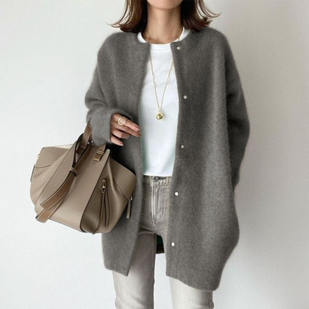 KANDELA - Luxurious and ultra-comfortable velvet cardigan
