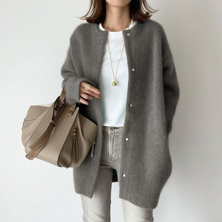 KANDELA - Luxurious and ultra-comfortable velvet cardigan