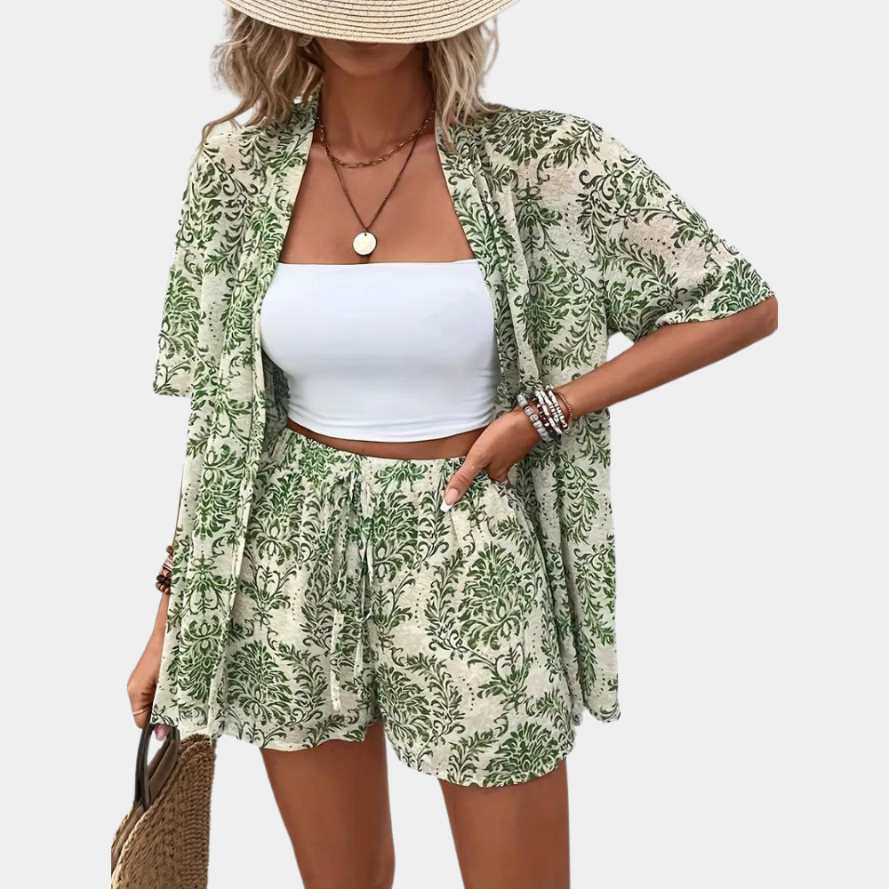 Guiliana - Elegant two-piece summer set for women