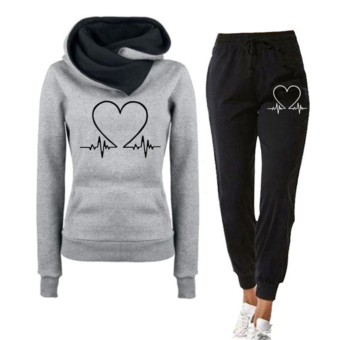 HEARTBEAT - Elegant and comfortable running kit for women with fashionable trousers