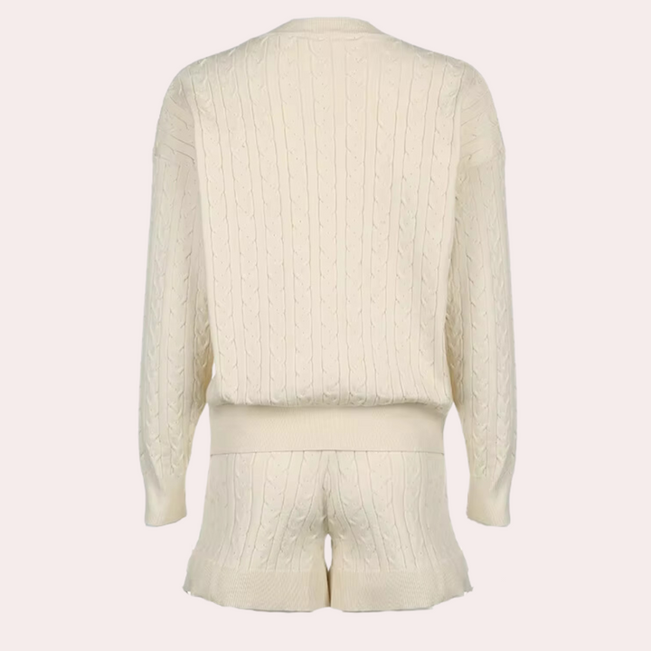 ANISSA - Stylish women's knitwear set with a modern twist
