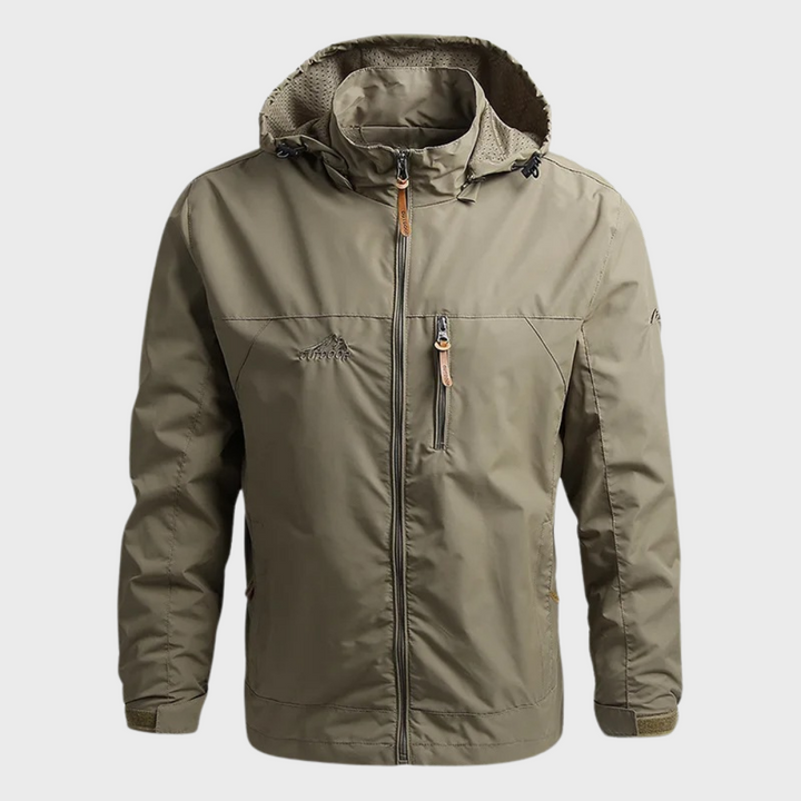 Henri - Elegant men's waterproof jacket, perfect for fashionable night adventures