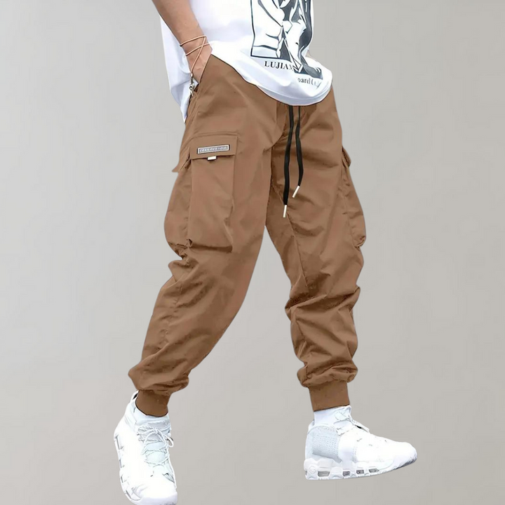 Men's stylish cargo trousers - model Holger