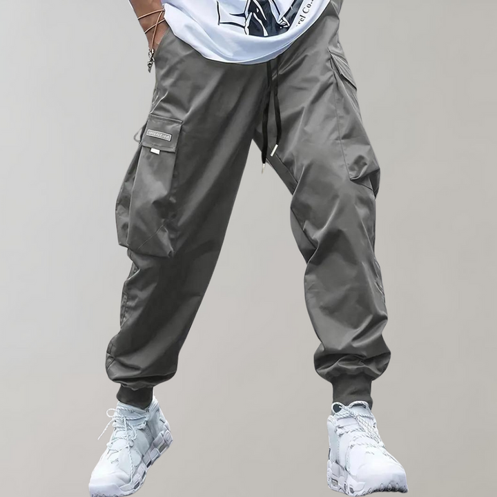 Men's stylish cargo trousers - model Holger