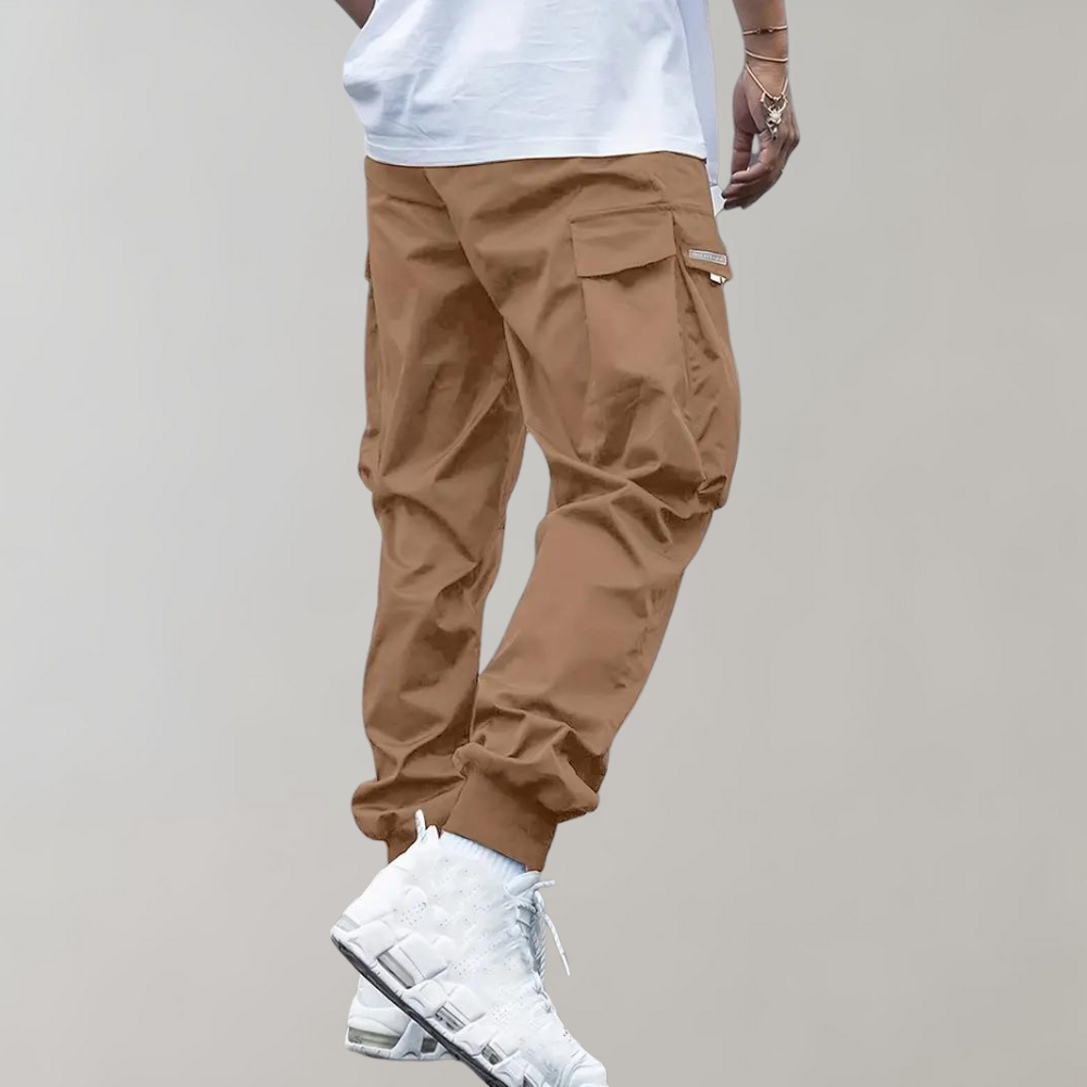 Men's stylish cargo trousers - model Holger