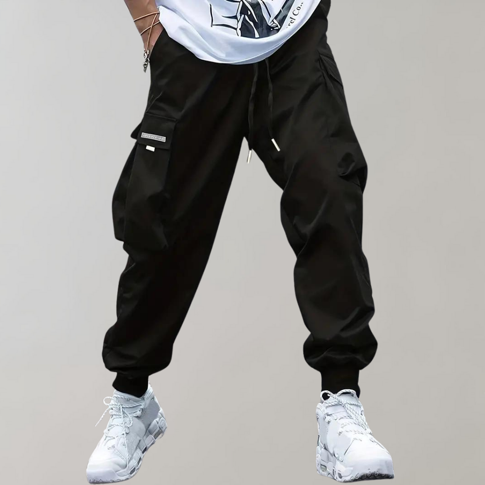 Men's stylish cargo trousers - model Holger