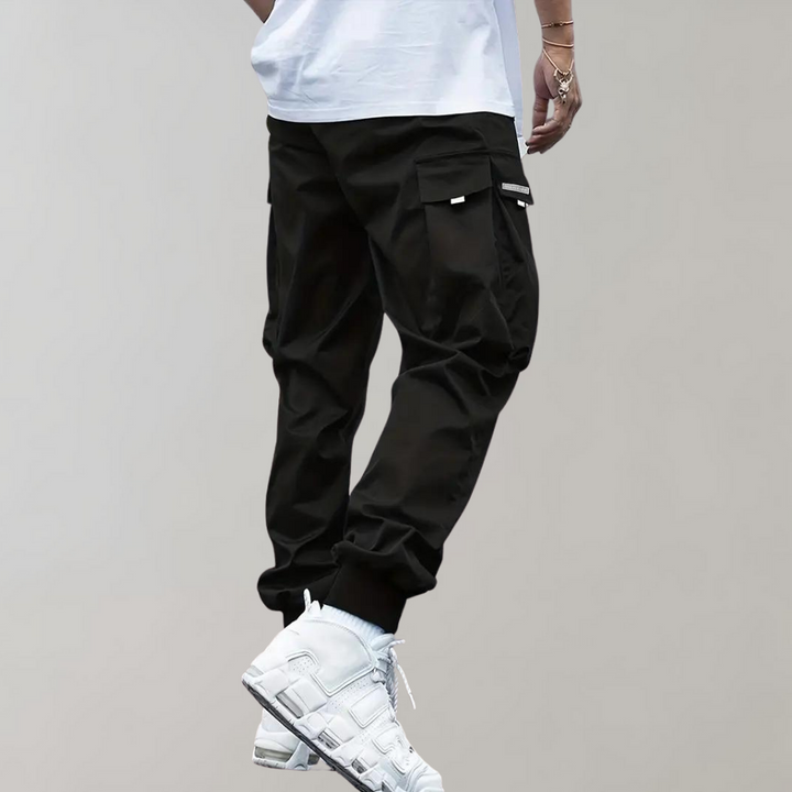 Men's stylish cargo trousers - model Holger
