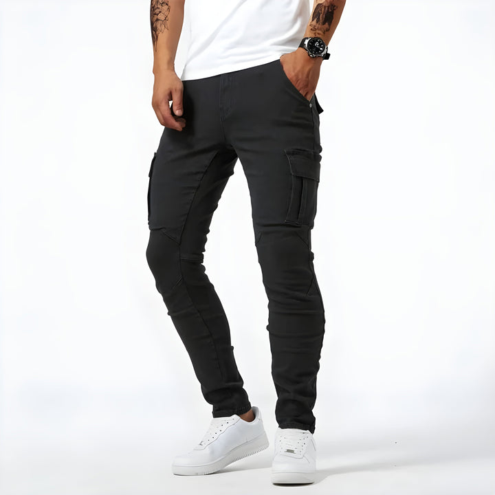 Stylish and ultra-comfortable Zacharie™ cargo trousers in a relaxed fit