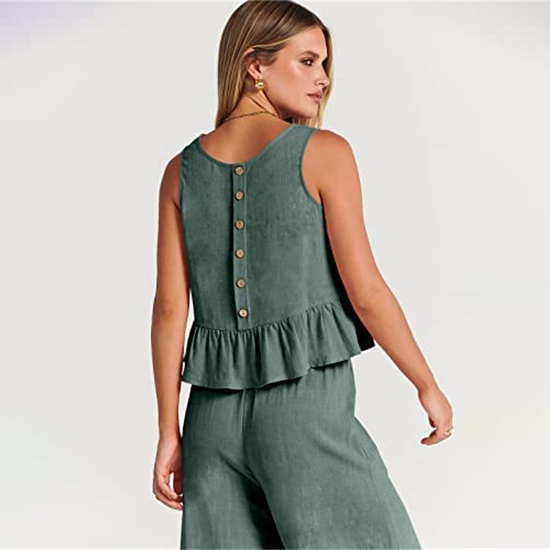 ALINA - Elegant two-piece summer set for sophisticated style