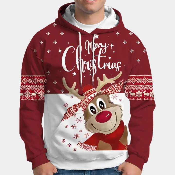 The stylish and comfortable ADRIANNE men's Christmas sweatshirt - the perfect choice for winter celebrations!