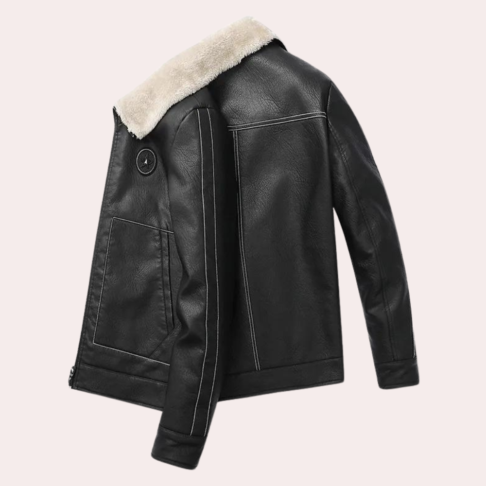 Elegant men's CHERON winter jacket - the perfect choice for cold, stylish days!