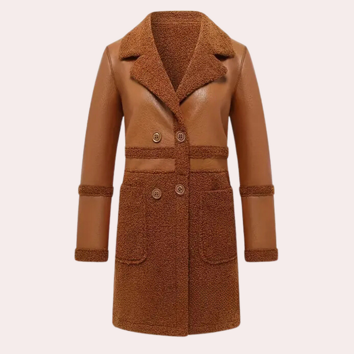 OCTAVINA - Elegant and comfortable coat for a fashionable winter