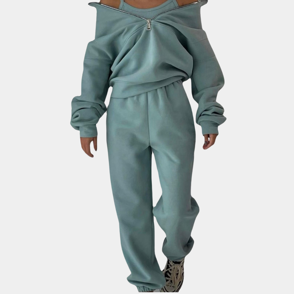 Keelin - Luxury women's dual function running suit in premium quality materials