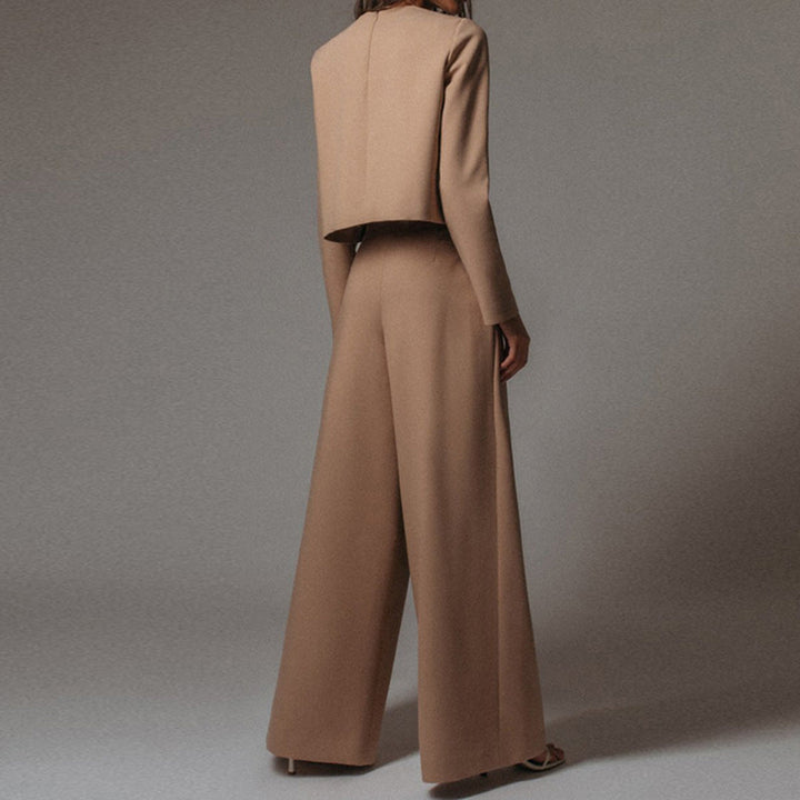 KAMIYAH - Stylish palazzo set with two legs, combining elegance and comfort for everyday wear