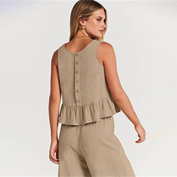 ALINA - Elegant two-piece summer set for sophisticated style