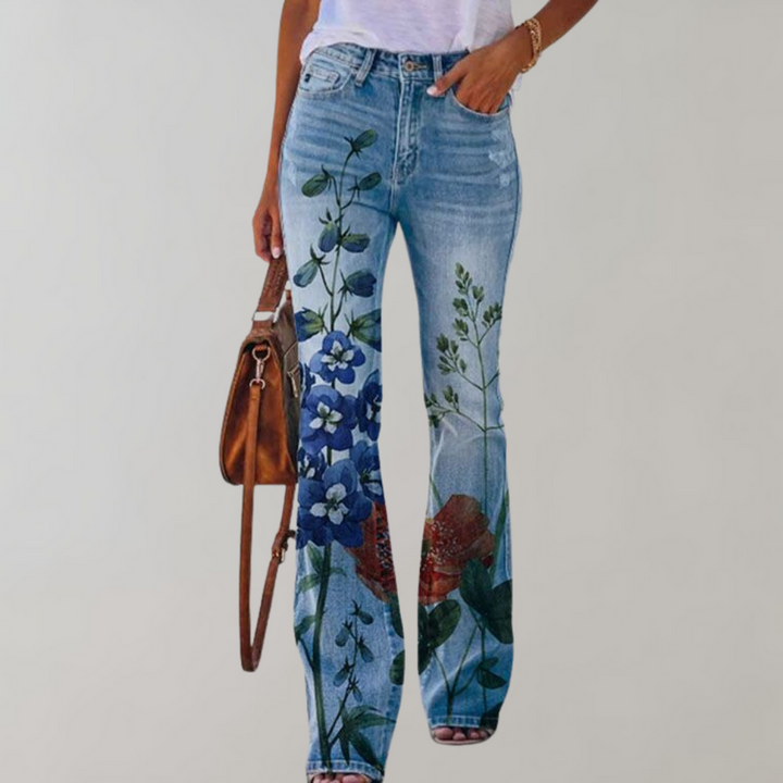 Kjellfrid - Stylish Flare Pants for Modern Women
