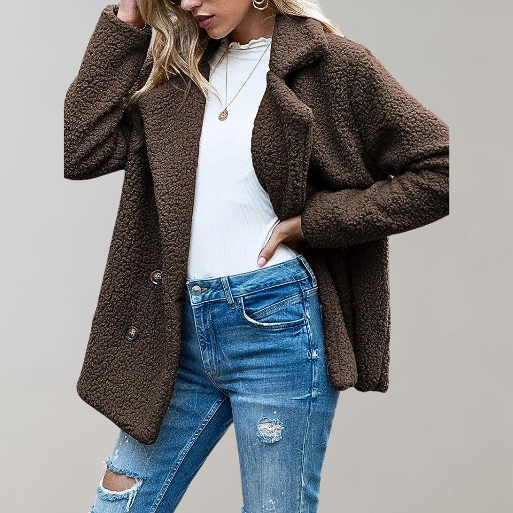 Elegant and stylish women's winter coat - Lanaia