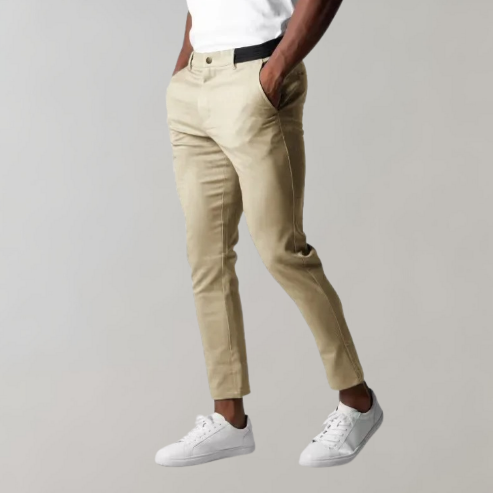 Men's Leonardo Chic chinos - The perfect combination of comfort and elegance!