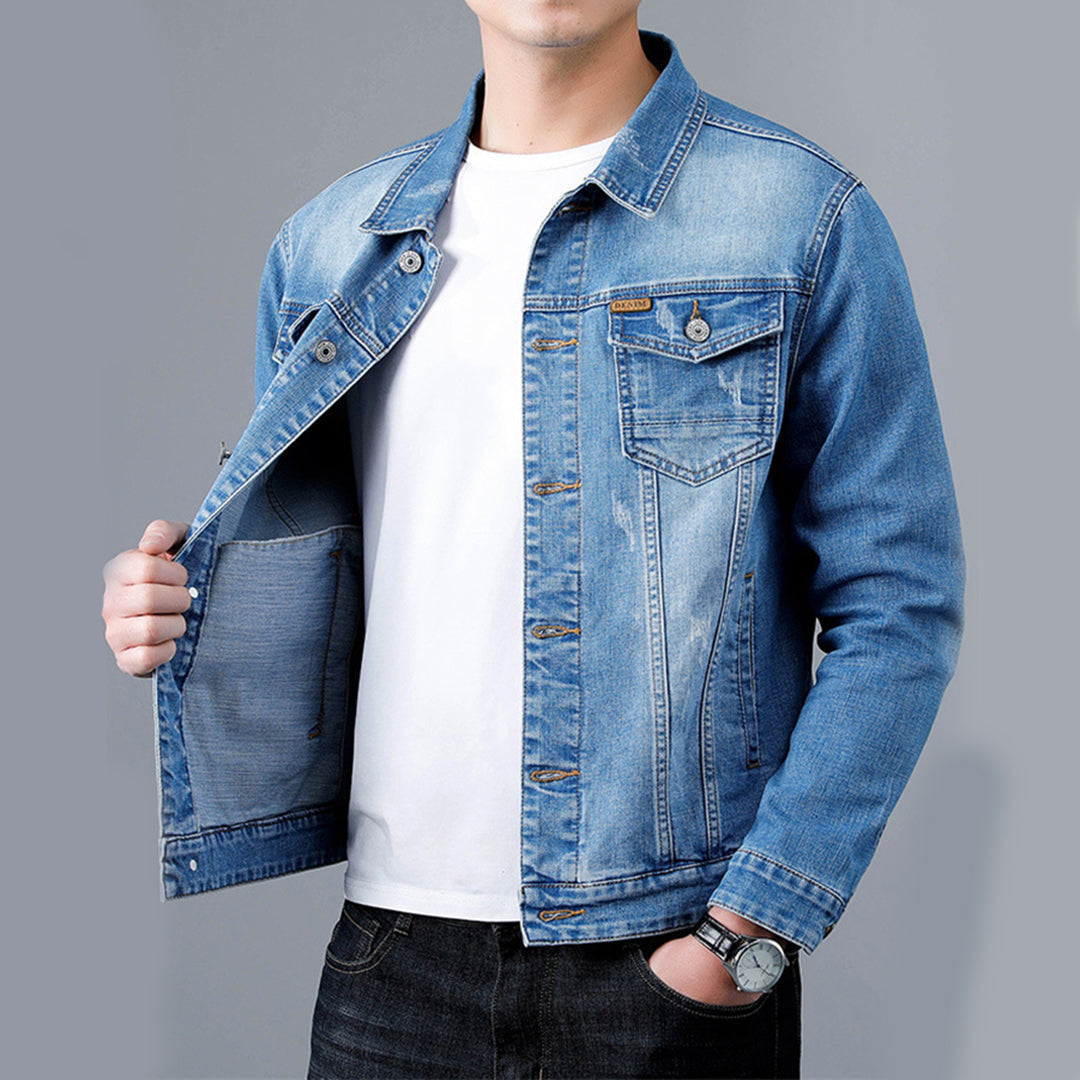 GUSTAV - Elegant casual jacket that highlights a sophisticated men's style