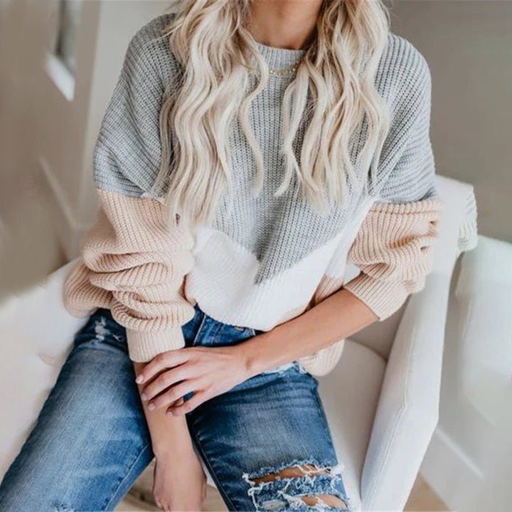Elegant and stylish knitted jumper - CHARLOTTE Collection