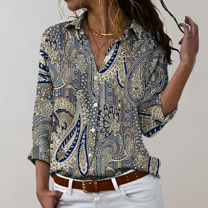 The stylish and elegant Lumia blouse for women - a combination of chic and unique design!
