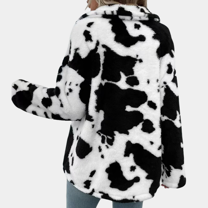 Stylish and comfortable AYLIN winter coat in an elegant feminine design