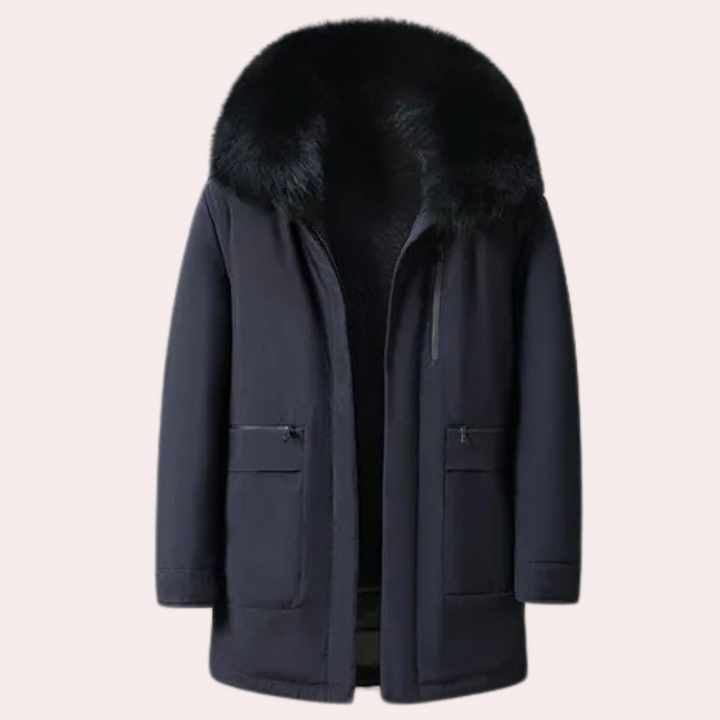 Luxury men's coat BARDAN - exceptional comfort and elegance