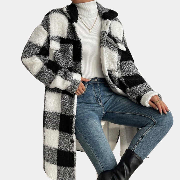 ZELIA - Elegant women's coat that will highlight your unique style