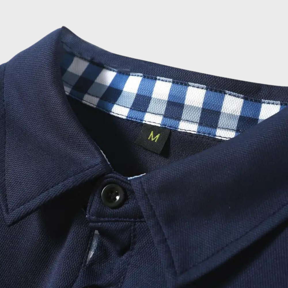 Elegant men's long sleeve T-shirt from Mats brand