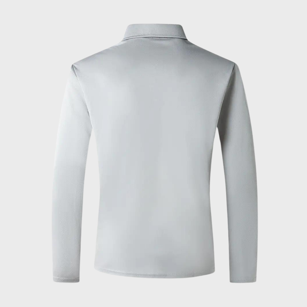 Elegant men's long sleeve T-shirt from Mats brand